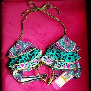 Betsey Johnson Arabian Nights Triangle Top Sm